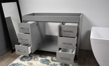 Load image into Gallery viewer, Capri 48&quot; Cabinet only Grey MTD-3548G-0angleopen1