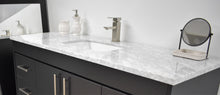 Load image into Gallery viewer, Volpa USA Capri 60&quot; Modern Bathroom Single Sink Vanity Black MTD-3560SBK-1C CF