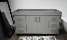 Load image into Gallery viewer, Capri 60&quot;  Cabinet only Grey MTD-3560SG-10front