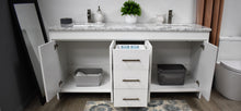 Load image into Gallery viewer, Volpa USA Capri 72&quot; Modern Bathroom Double Sink Vanity White MTD-3572DW-1C  fos