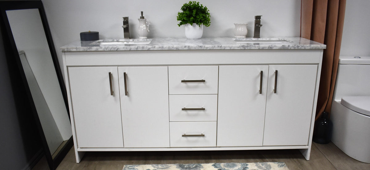Volpa USA Capri 72" Modern Bathroom Double Sink Vanity White MTD-3572DW-1C  fs