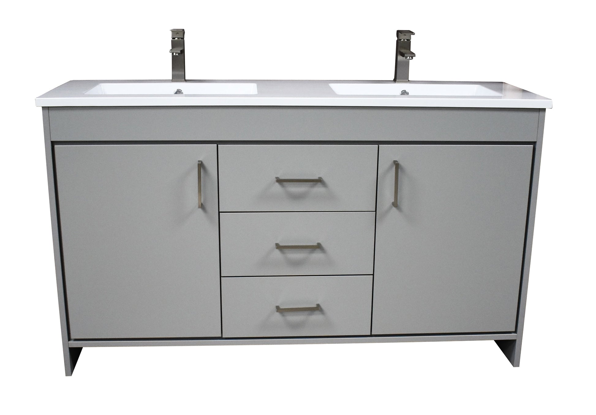 Rio 60" Vanity Grey MTD-360DG-3white