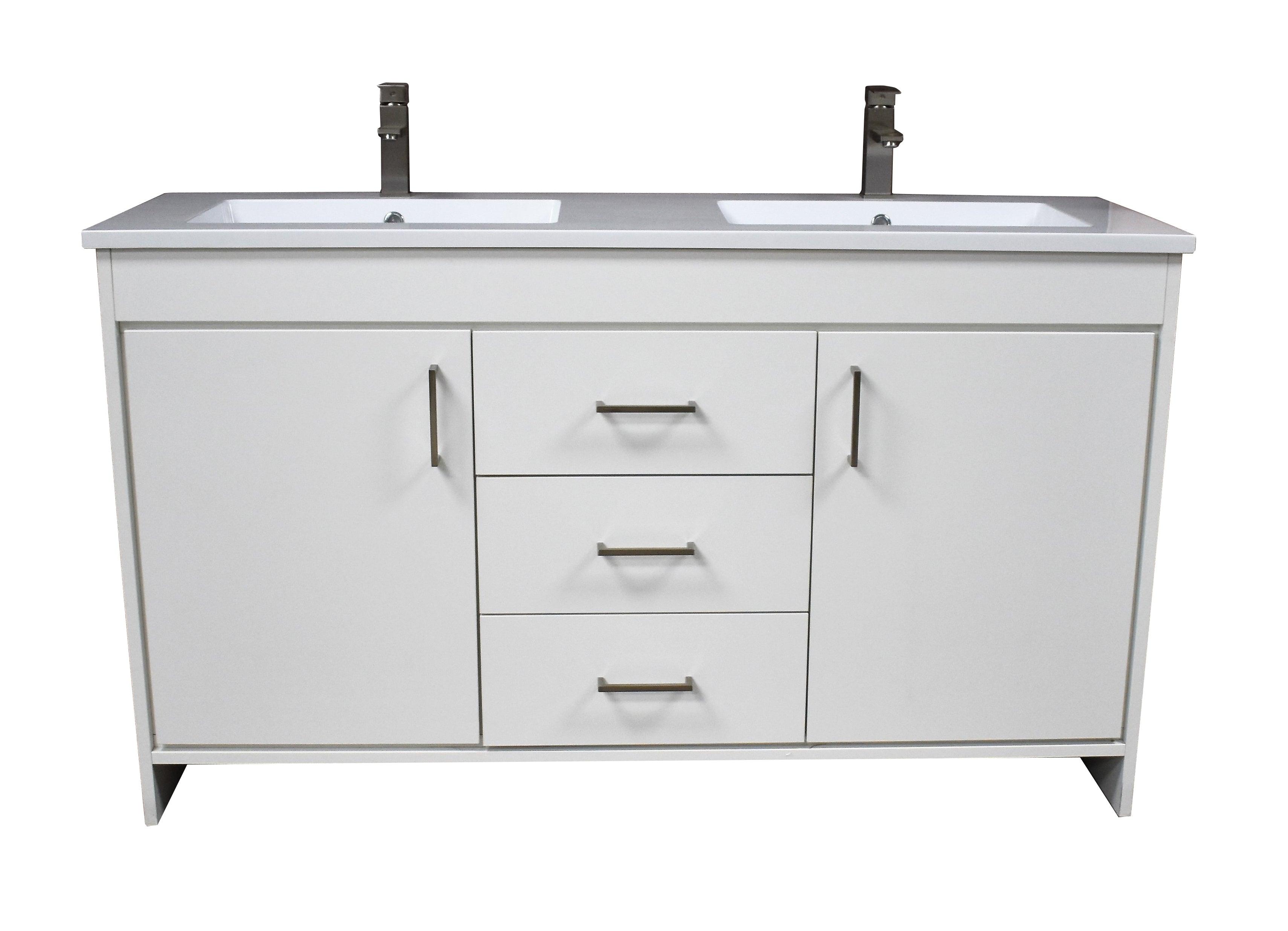 Rio 60" Vanity White MTD-360DW-3white