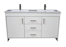 Load image into Gallery viewer, Rio 60&quot; Vanity White MTD-360DW-3white