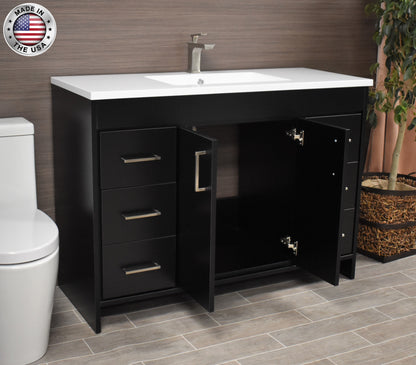 Volpa USA Rio 60" Modern Bathroom Single Sink Vanity MTD-360S-3