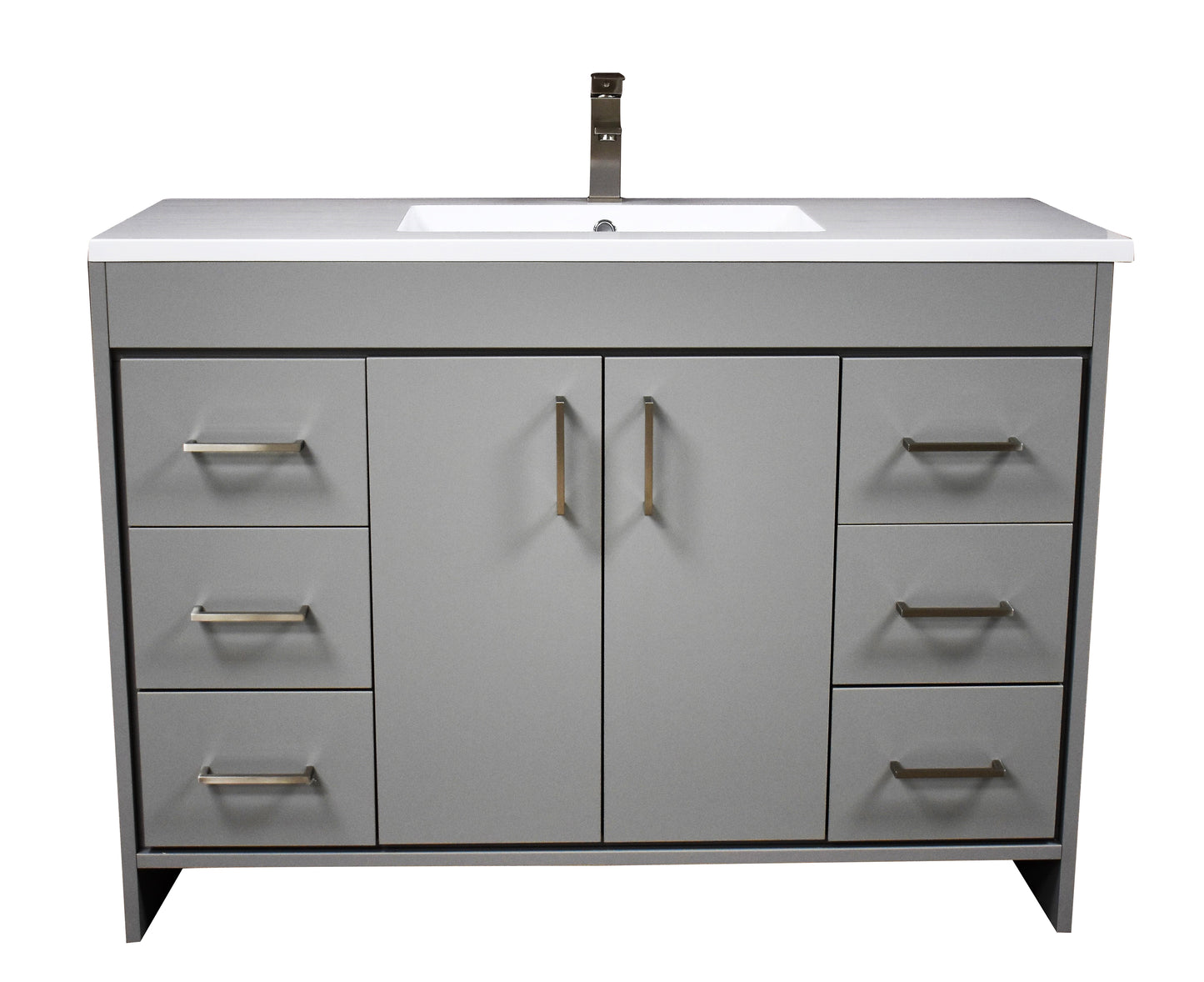 Volpa USA Rio 60" Modern Bathroom Single Sink Vanity MTD-360S-3