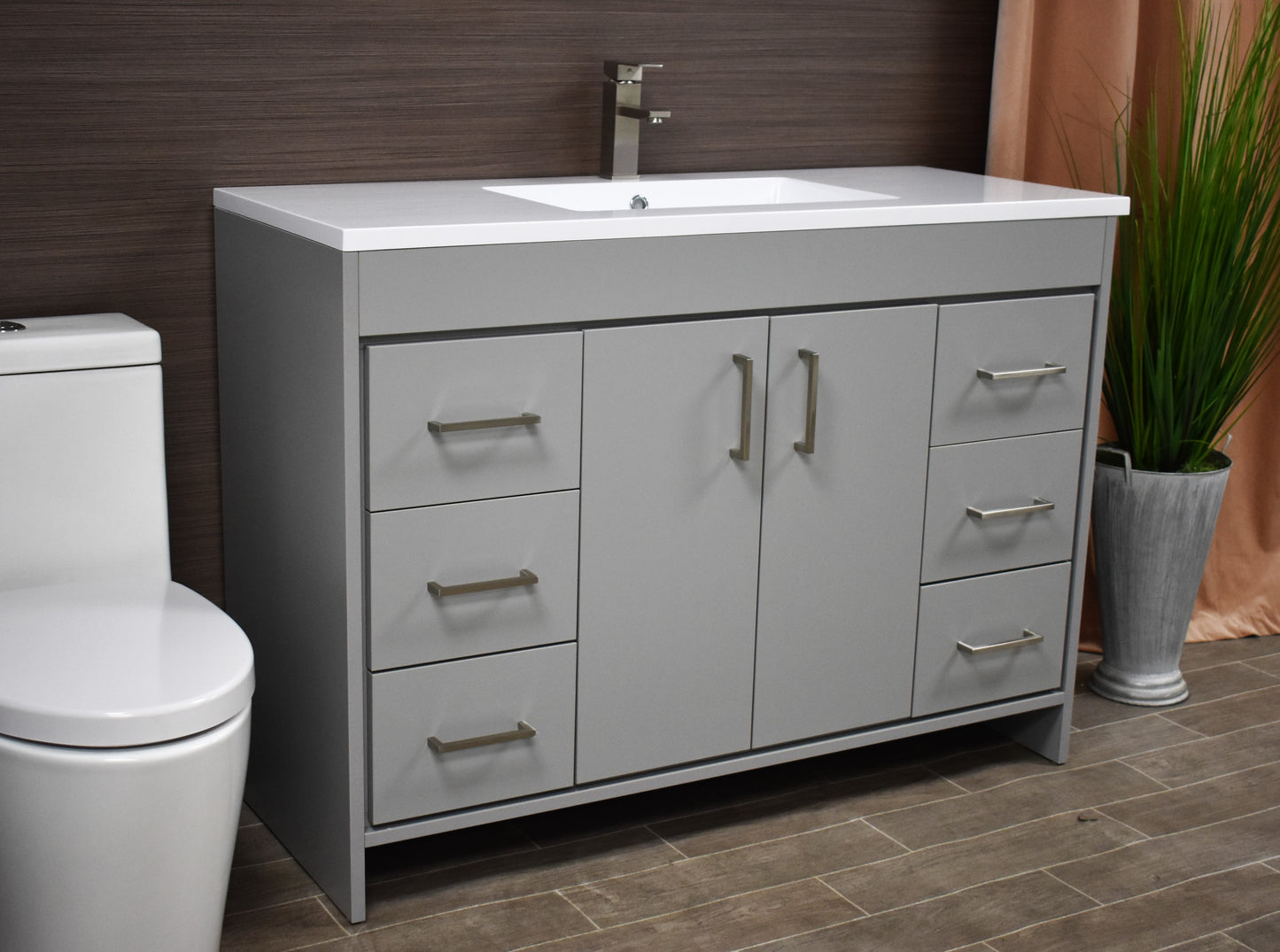 Volpa USA Rio 60" Modern Bathroom Single Sink Vanity MTD-360S-3