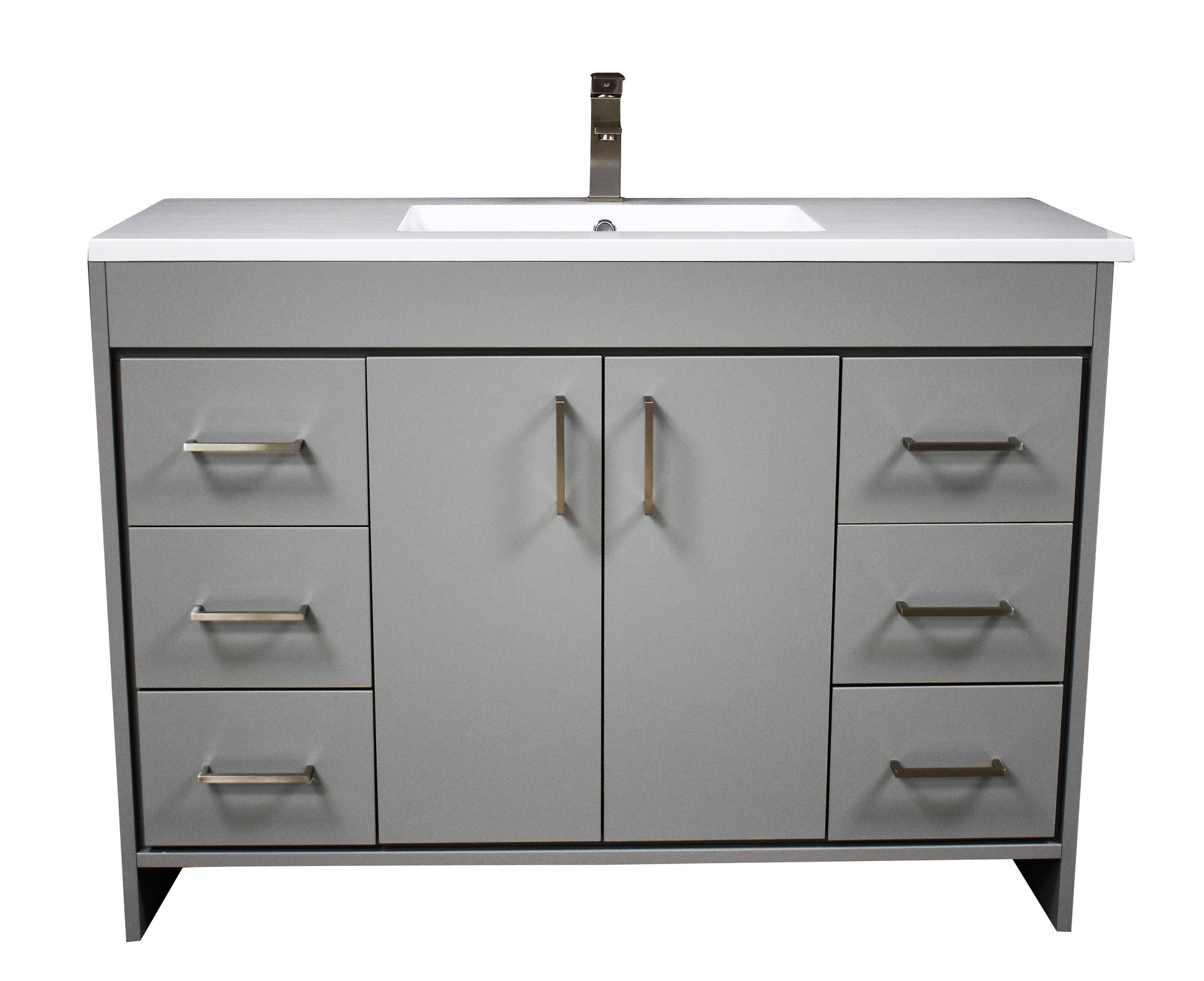 Rio 60" Vanity Grey MTD-360SG-3front1