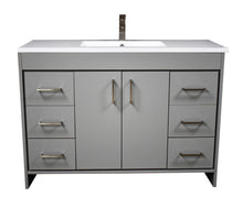 Load image into Gallery viewer, Rio 60&quot; Vanity Grey MTD-360SG-3front1