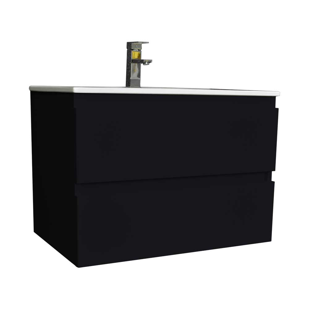 Volpa USA Salt [18D] 24" Wall-Mounted Floating Bathroom Vanity MTD-3624-P