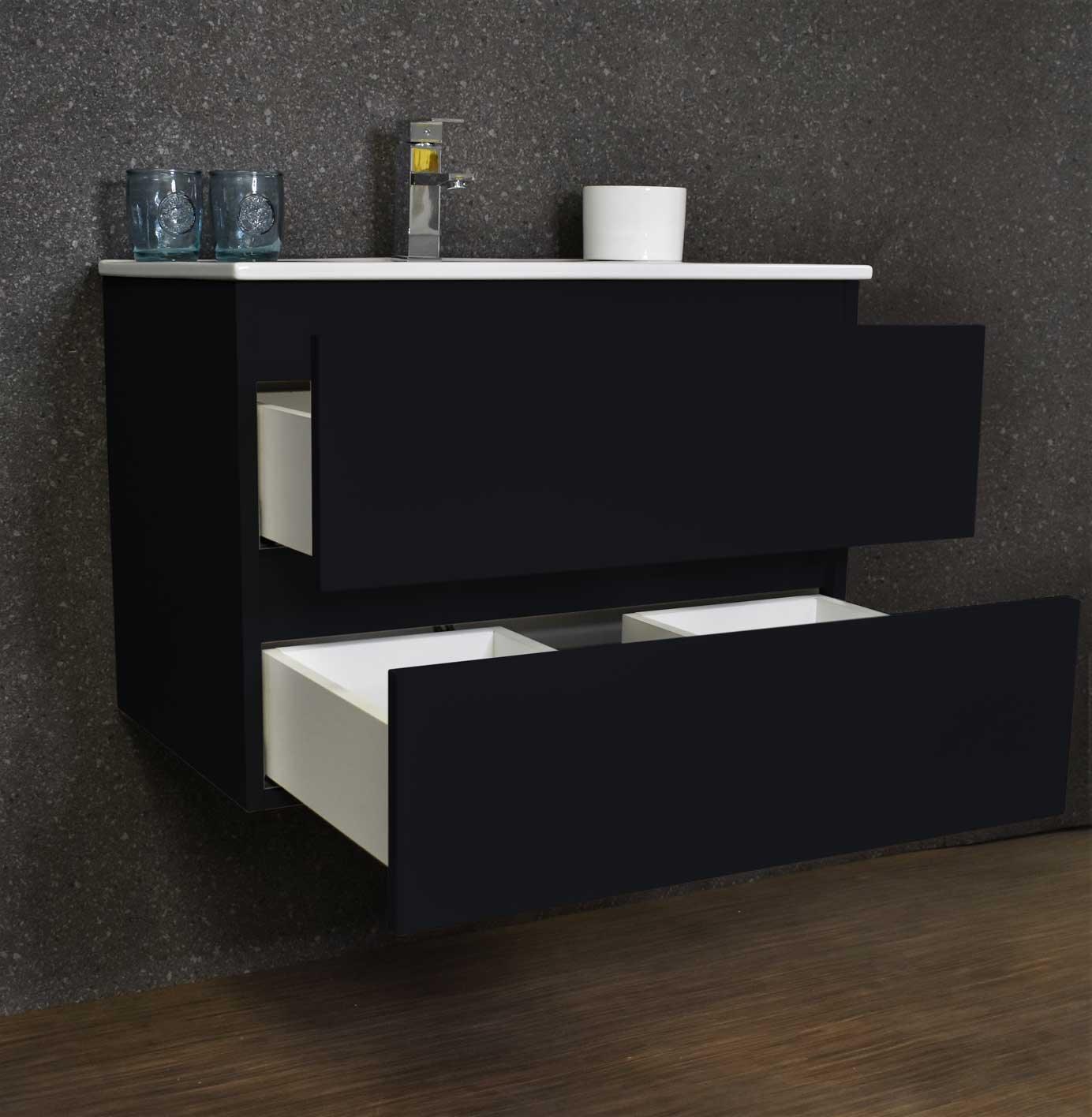 Volpa USA Salt [18D] 24" Wall-Mounted Floating Bathroom Vanity MTD-3624-P