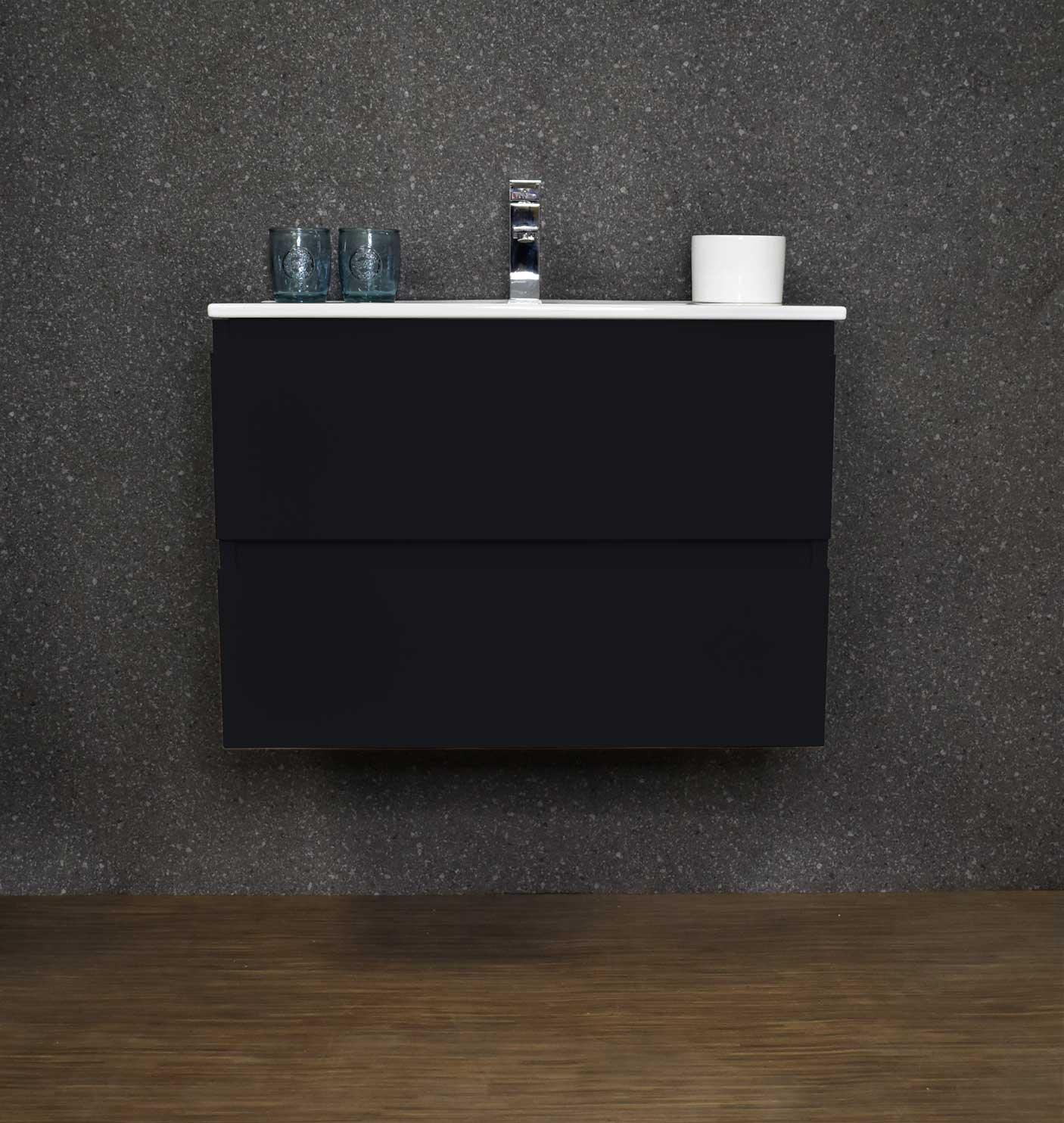 Volpa USA Salt [18D] 24" Wall-Mounted Floating Bathroom Vanity MTD-3624-P