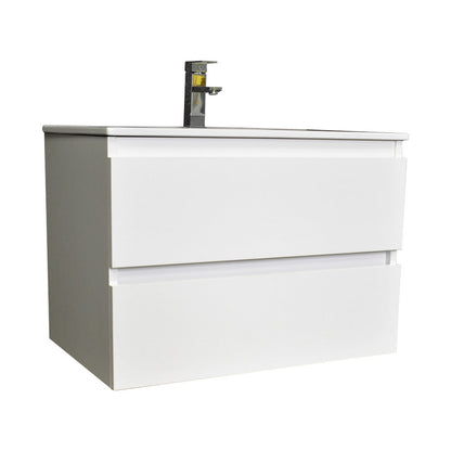 Volpa USA Salt [18D] 24" Wall-Mounted Floating Bathroom Vanity MTD-3624-P