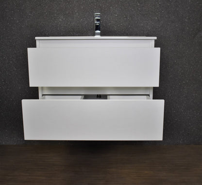 Volpa USA Salt [18D] 24" Wall-Mounted Floating Bathroom Vanity MTD-3624-P