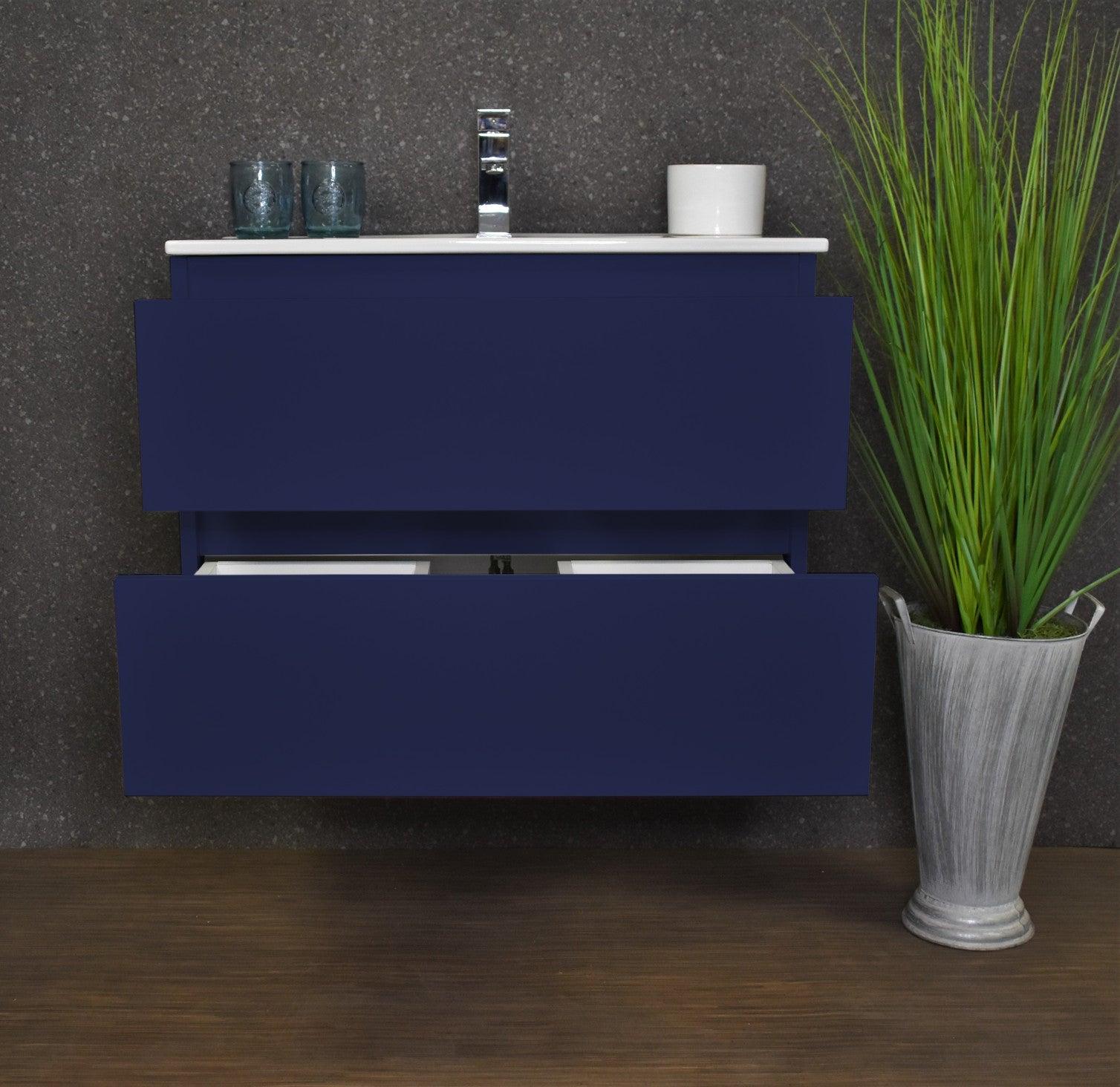 Volpa USA Salt [18D] 30" Wall-Mounted Floating Bathroom Vanity MTD-3630-P