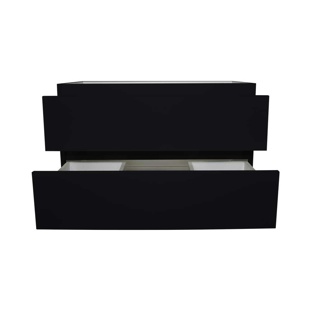 Salt [18D] 36" Cabinet only Black MTD-3636BK-0Front-Open---no-background_Black