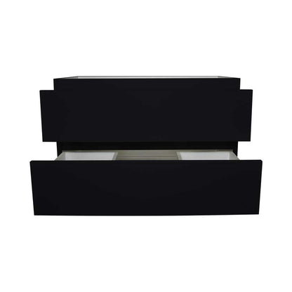 Salt [18D] 36" Cabinet only Black MTD-3636BK-0Front-Open---no-background_Black