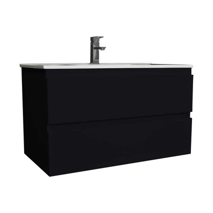 Volpa USA Salt [18D] 36" Wall-Mounted Floating Bathroom Vanity MTD-3636-P