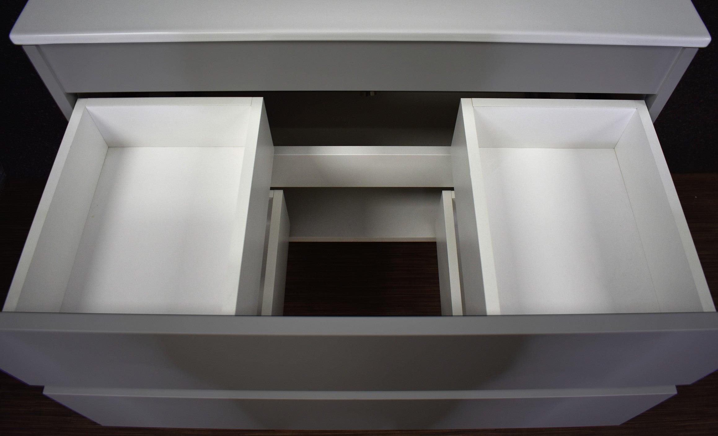 Salt [18D] 36" Cabinet only Grey MTD-3636G-0Top-Drawer-Detail_Grey