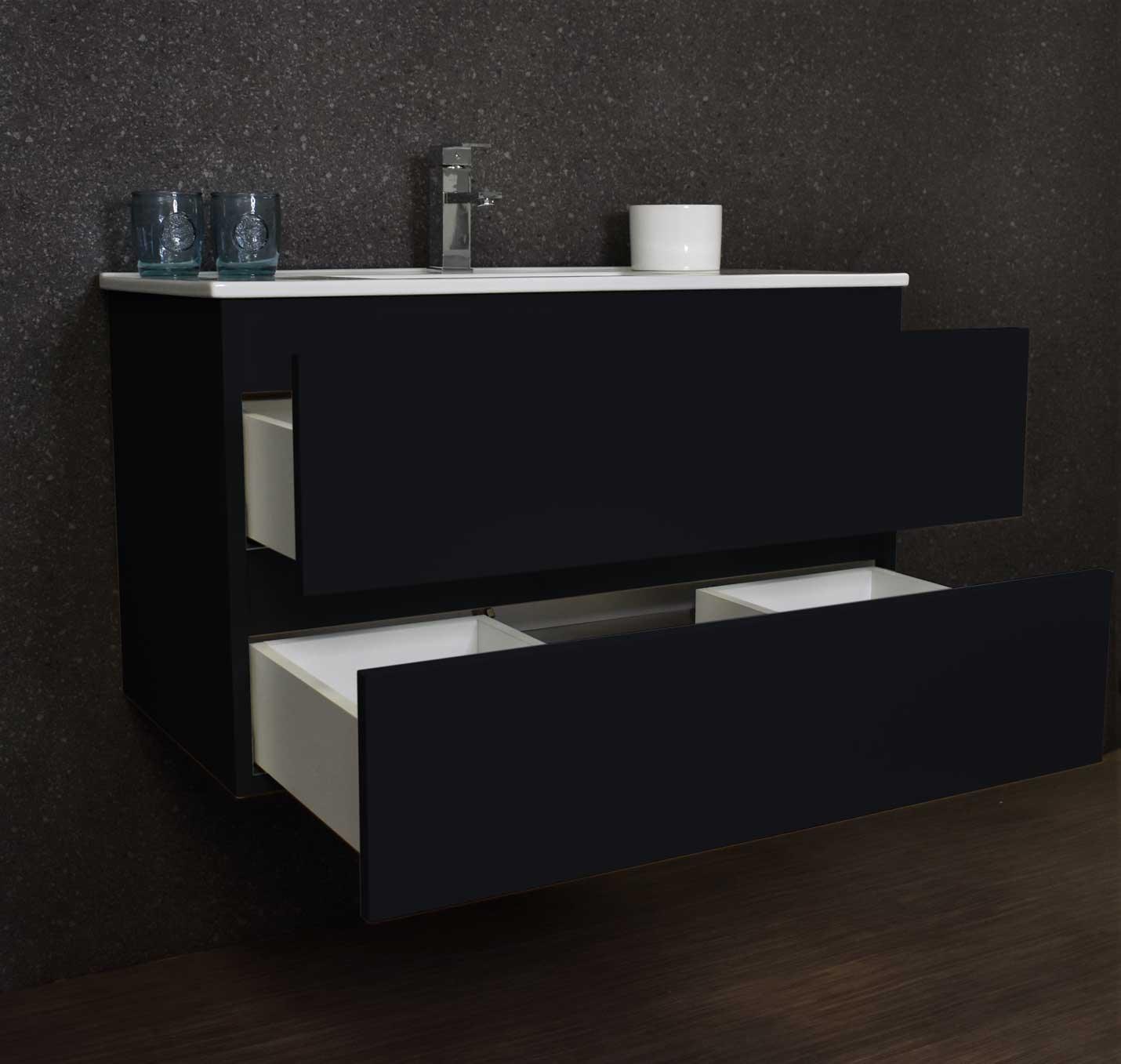 Volpa USA Salt [18D] 36" Wall-Mounted Floating Bathroom Vanity MTD-3636-P