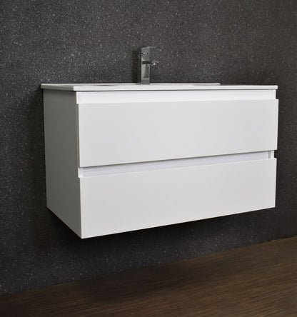 Volpa USA Salt [18D] 36" Wall-Mounted Floating Bathroom Vanity MTD-3636-P