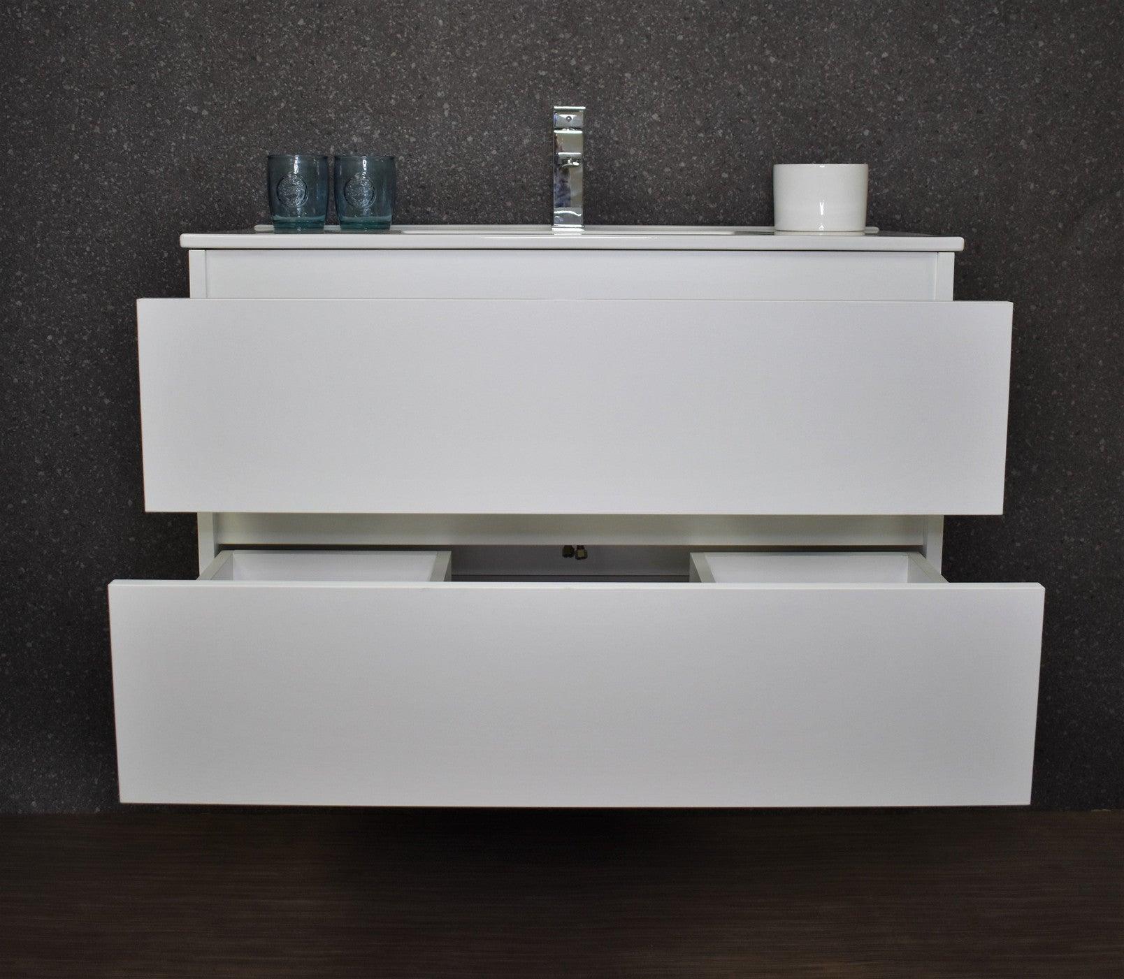 Volpa USA Salt [18D] 36" Wall-Mounted Floating Bathroom Vanity MTD-3636-P