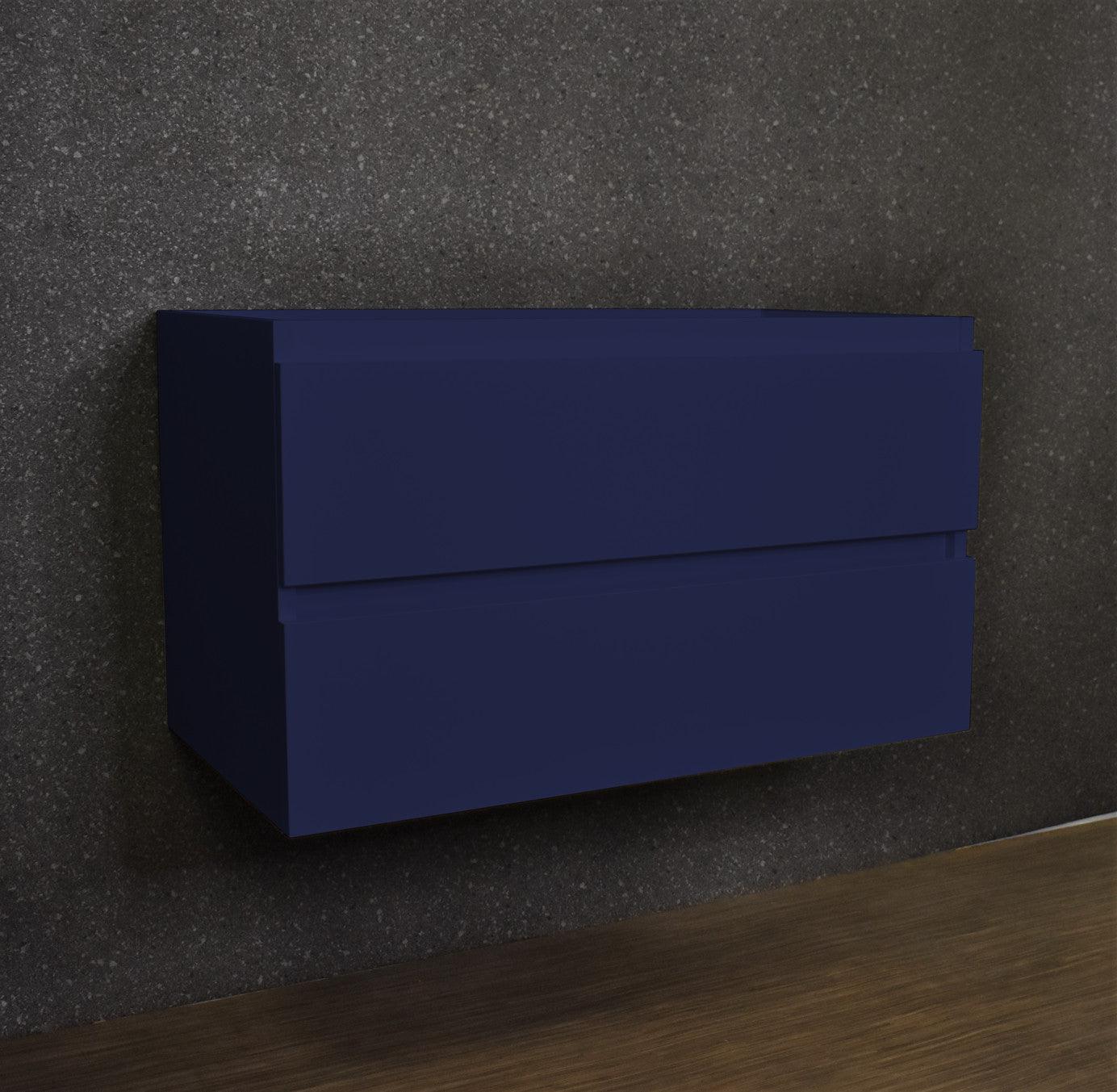 Salt [18D] 36" Cabinet only Glossy White Salt [18D] 36" Cabinet only MTD-3636NV-0Angle_Navy