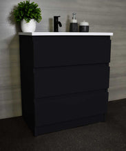Load image into Gallery viewer, Pepper 24&quot; Vanity MTD-3724BK-AAngle-Staged_Black