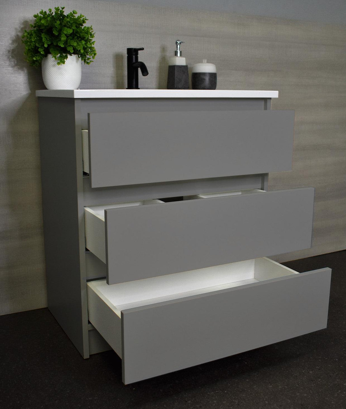 Pepper 24" Vanity MTD-3724G-AAngle-Open-Staged_Grey