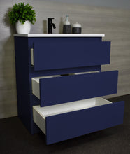Load image into Gallery viewer, Pepper 24&quot; Vanity MTD-3724NV-AAngle-Open-Staged_Navy