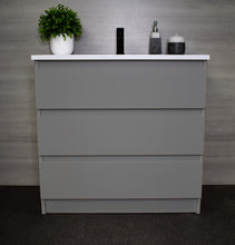 Load image into Gallery viewer, Pepper 36&quot; Vanity MTD-3736G-AFront-Staged_Grey