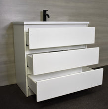Load image into Gallery viewer, Pepper 36&quot; Vanity White MTD-3736W-AAngle-Open