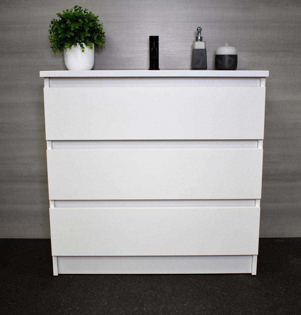 Pepper 36" Vanity White MTD-3736W-AFront-Staged