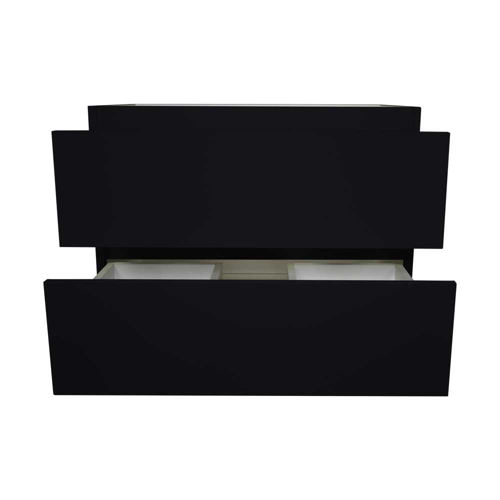 Salt [20D] 24" Cabinet only MTD-4124BK-0Front-Open---no-background_Black