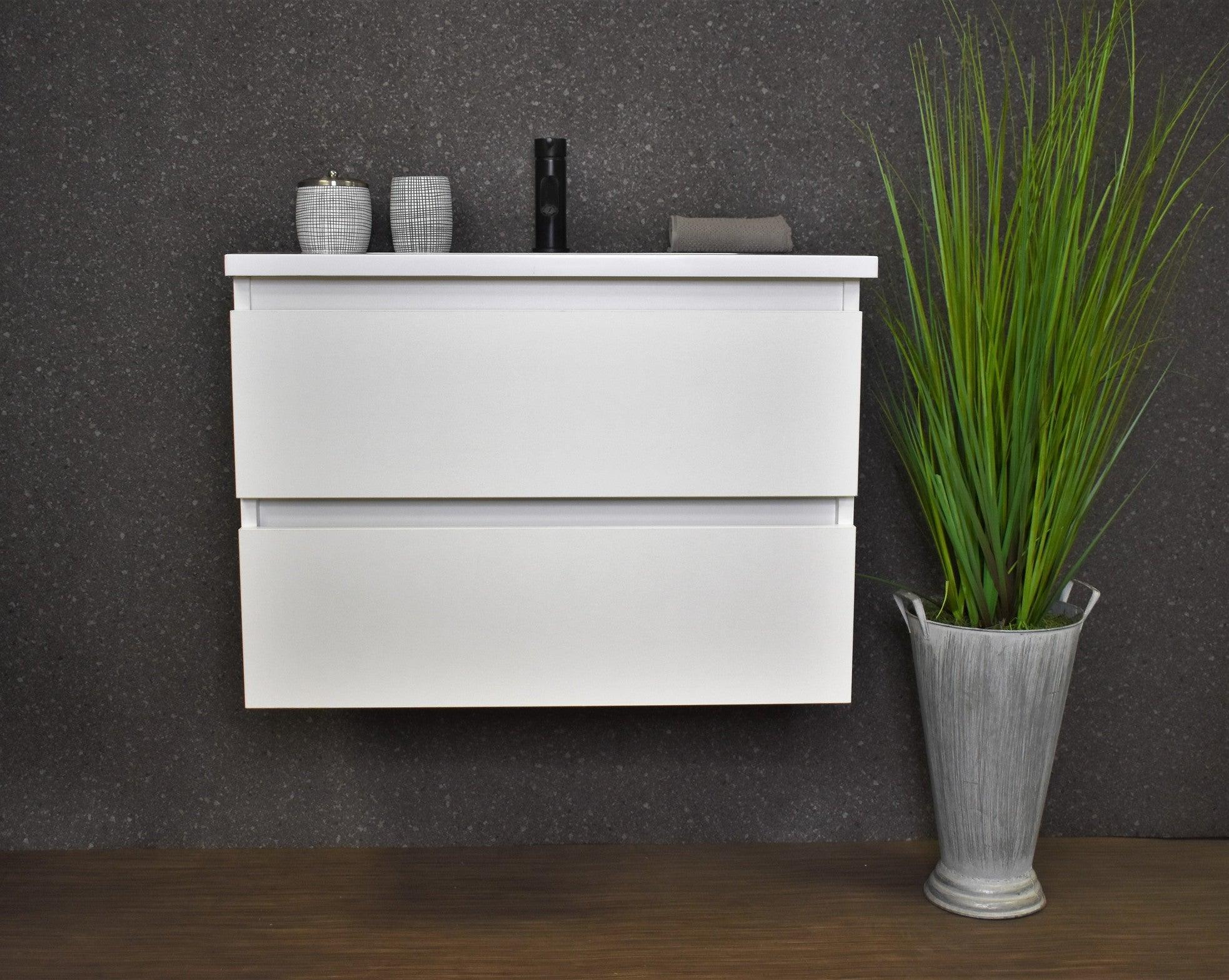 Volpa USA Salt [20D] 24" Floating Bathroom Vanity MTD-4124-A