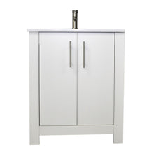 Load image into Gallery viewer, Volpa USA Austin 24&quot; Modern Bathroom Vanity White MTD-4224W-14 Front