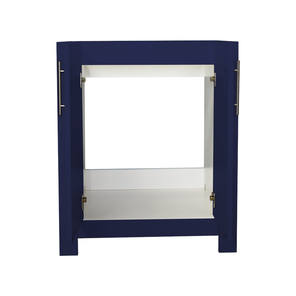 Austin 24" Vanity Cabinet only Navy    MTD-4224NV-0Front-Open-