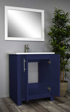 Load image into Gallery viewer, Volpa USA Austin 24&quot; Modern Bathroom Vanity Navy MTD-422NV-14 Angle open