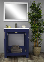 Load image into Gallery viewer, Austin 24&quot; vanity MTD-4224NV-14Front-Open-Staged_Navy