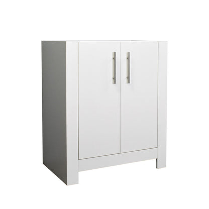 Austin 24" Vanity Cabinet only White MTD-4224W-0Angle