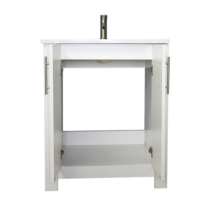 Austin 24" white vanity MTD-4224W-14Front-Open---no-background