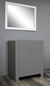 Austin 30" Vanity Cabinet only MTD-4230G-0Angle_Grey