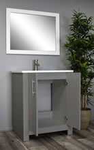 Load image into Gallery viewer, Austin 30” vanity MTD-4230GB-14Angle-Open_Grey
