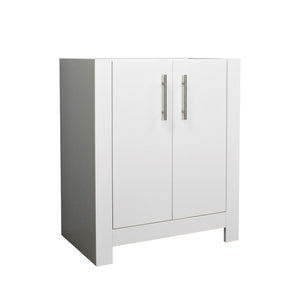 Austin 30" Vanity Cabinet only Glossy White MTD-4230GW-0Angle---No-background