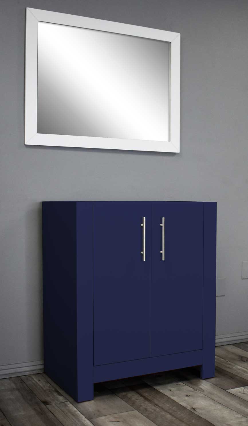 Austin 30" Vanity Cabinet only Navy MTD-4230NV-0Angle_Navy