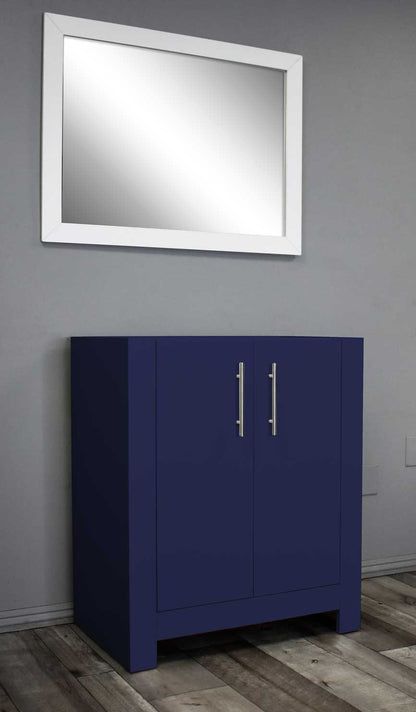 Austin 30" Vanity Cabinet only Navy MTD-4230NV-0Angle_Navy