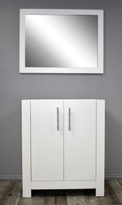 Austin 30" Vanity Cabinet only White MTD-4230W-0Front