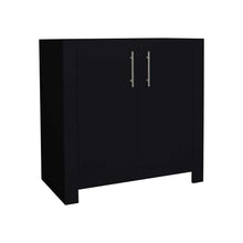 Load image into Gallery viewer, Austin 36&quot; Vanity Cabinet only MTD-4236BK-0Angle---no-background_Black