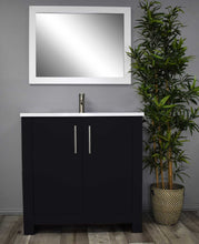 Load image into Gallery viewer, Austin 36&quot; vanity MTD-4236BK-0Front_Black