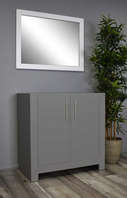 Austin 36" Vanity Cabinet only MTD-4236G-0Angle_Grey